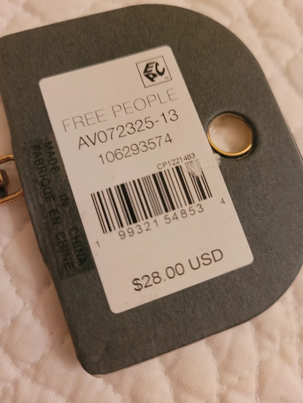 Free People Phone Charm. Bag Charm.